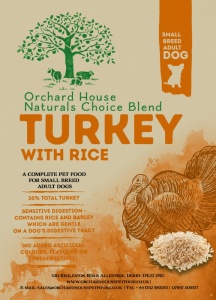 Naturals Choice Blend Turkey with Rice - Small Breed - Adult