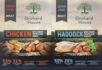 Grain Free - Haddock with Sweet Potato & Parsley 900g/Chicken Sweet Potato & Herbs 900g - Variety Pack