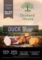 Grain Free Adult Small Breed Duck Sweet Potato & Orange